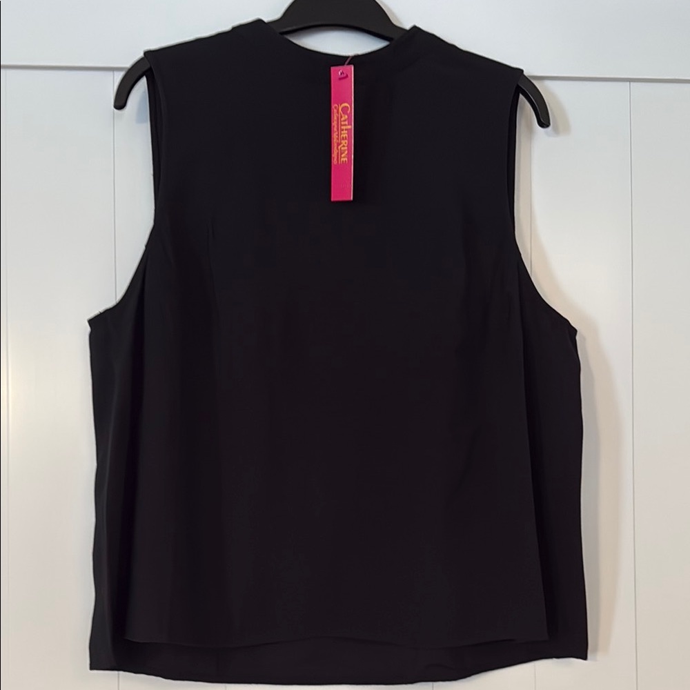 NWT Black Sleeveless Top